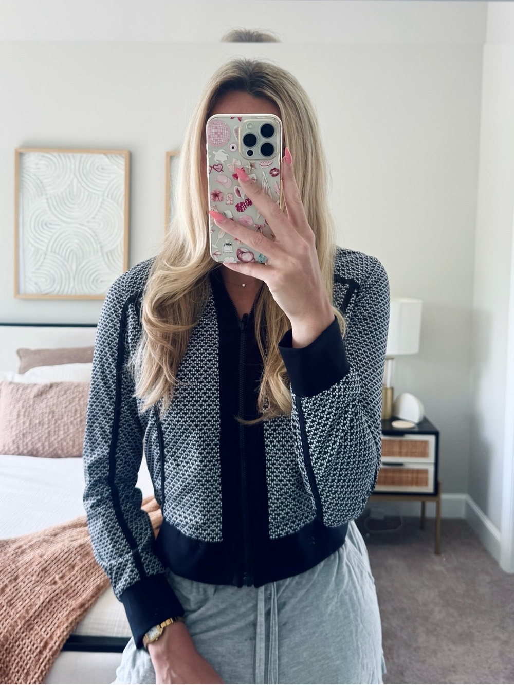 Lululemon Reversible Bomber Zip-Up Jacket